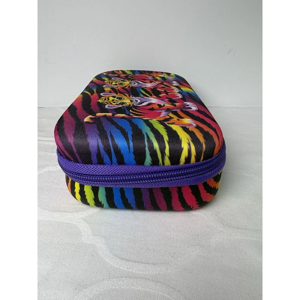 Lisa Frank Forrest Tigers Molded Pencil Pouch Makeup Travel Case Box Holder 8